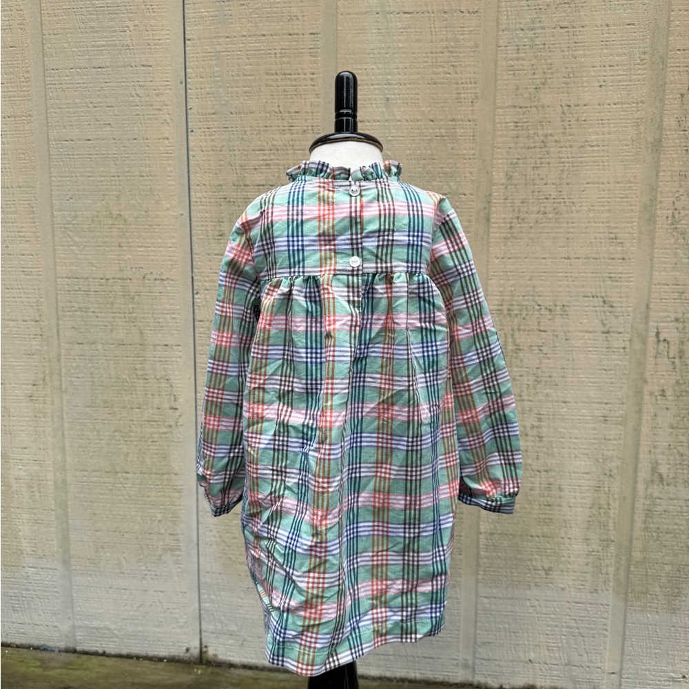 Bella Bliss Multicolor Plaid Dress - Picture 4 of 8